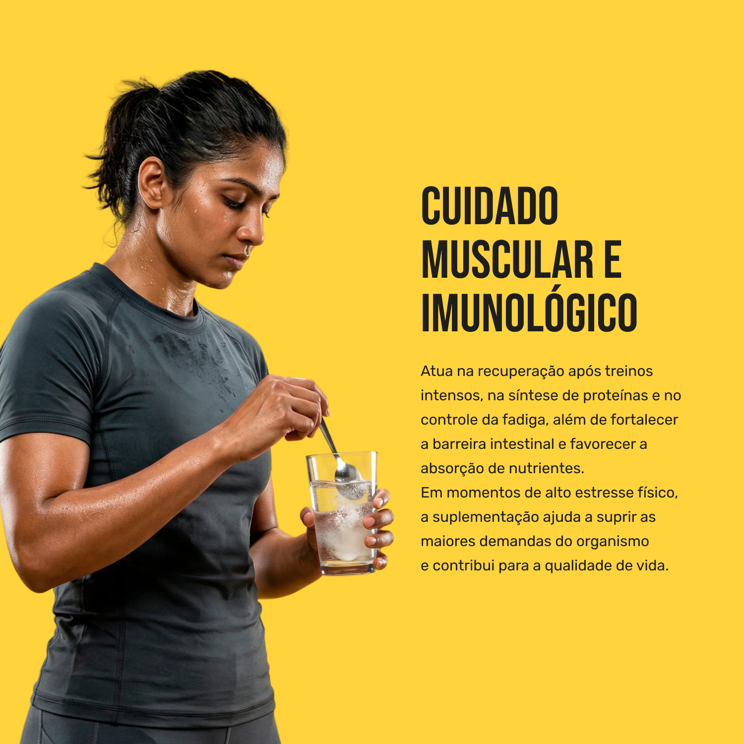 L-Glutamina 300g 100% Pura - Everlast