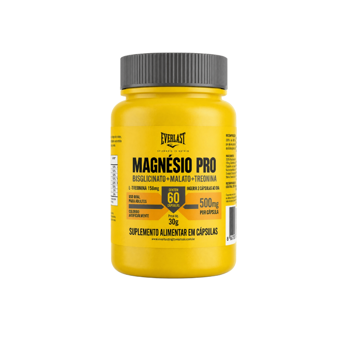 Magnésio Pro 500mg - Everlast