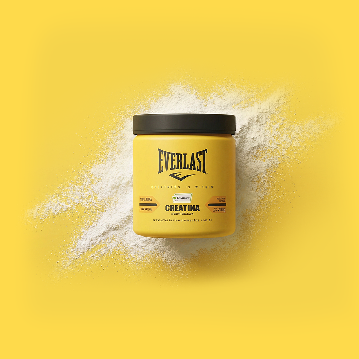Creatina Creapure® 200g Everlast