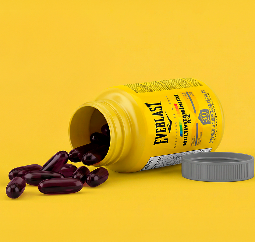 Multivitamínico A-Z 100% IDR 30 Cápsulas Everlast