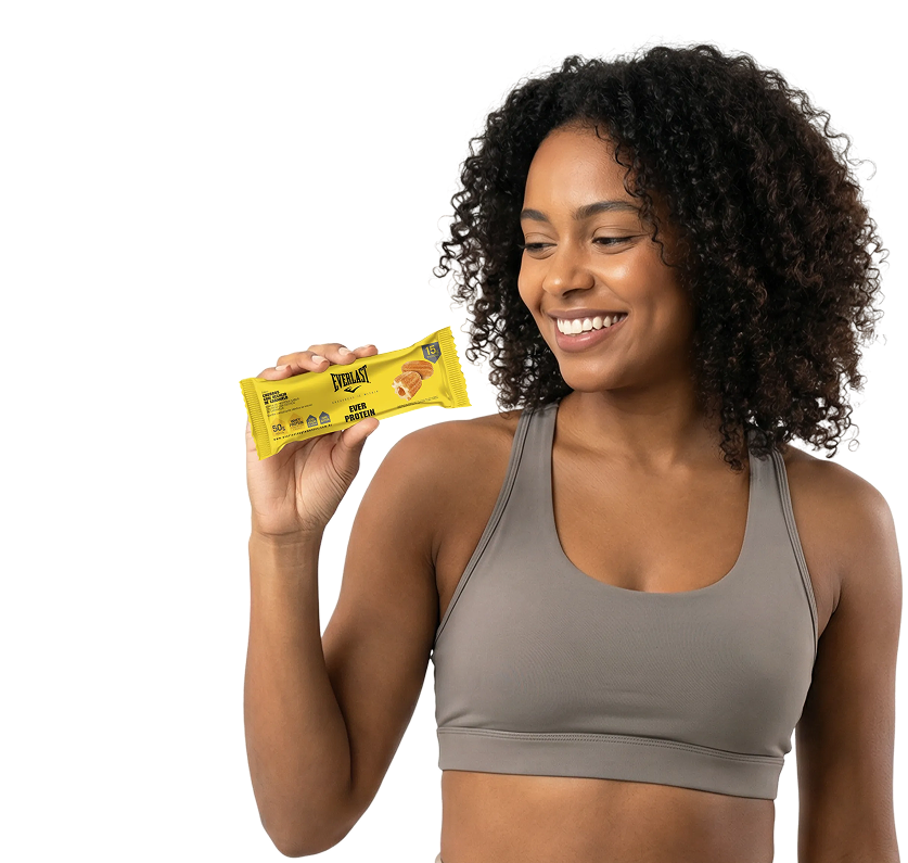 Caixa Barra de Proteína 50g Sabor Churros 8Un - Everlast
