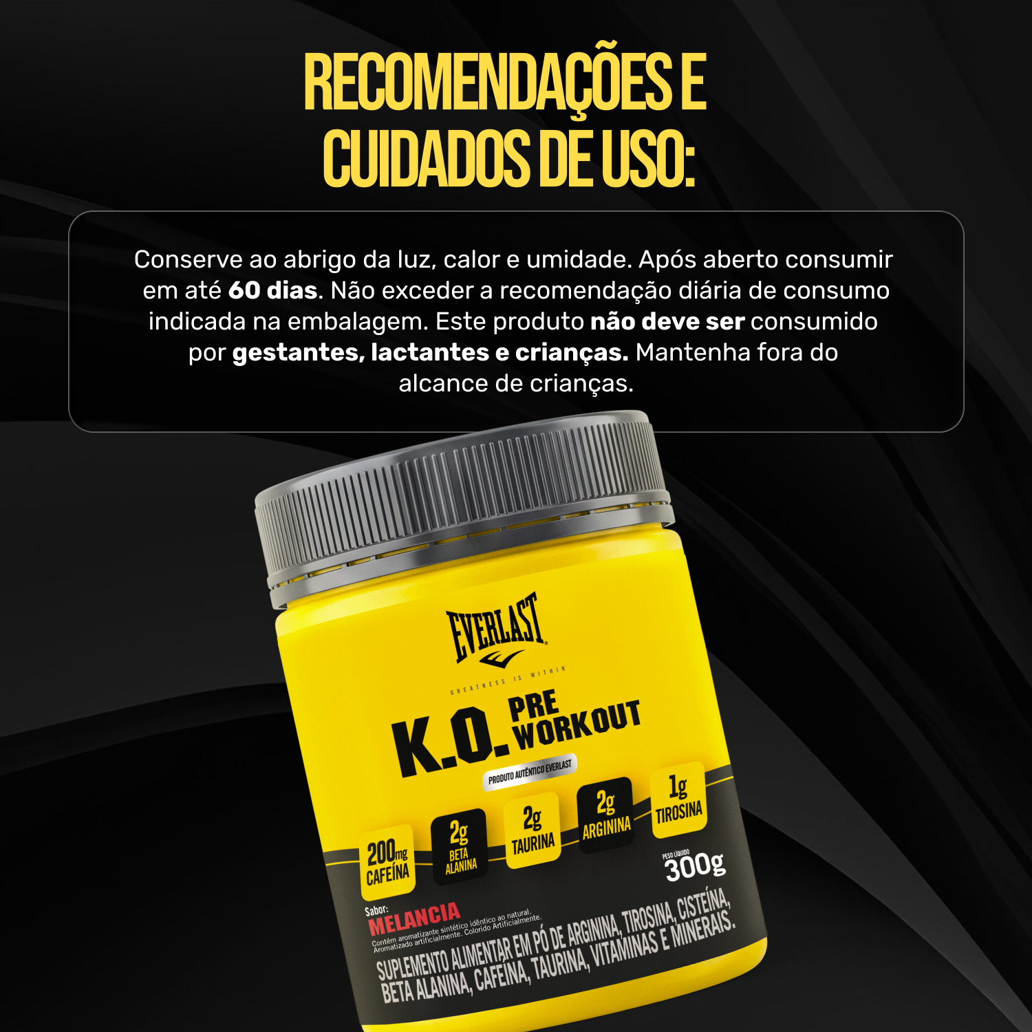 Pré-Treino K.O. 300g - Everlast