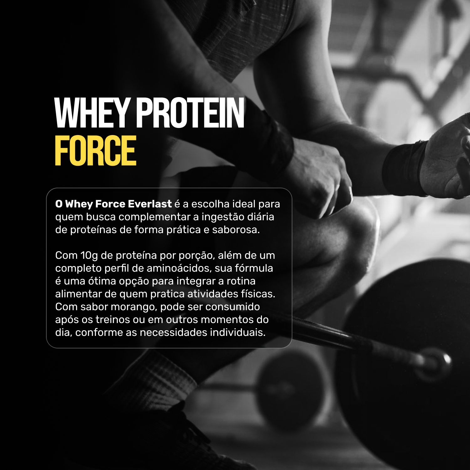 Whey Protein Force Everlast 500g
